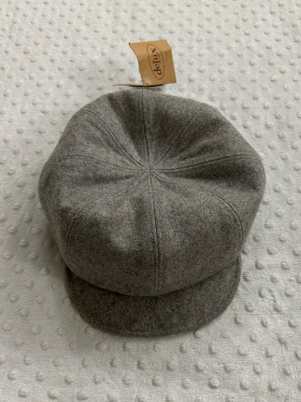 Gray Wool Cap